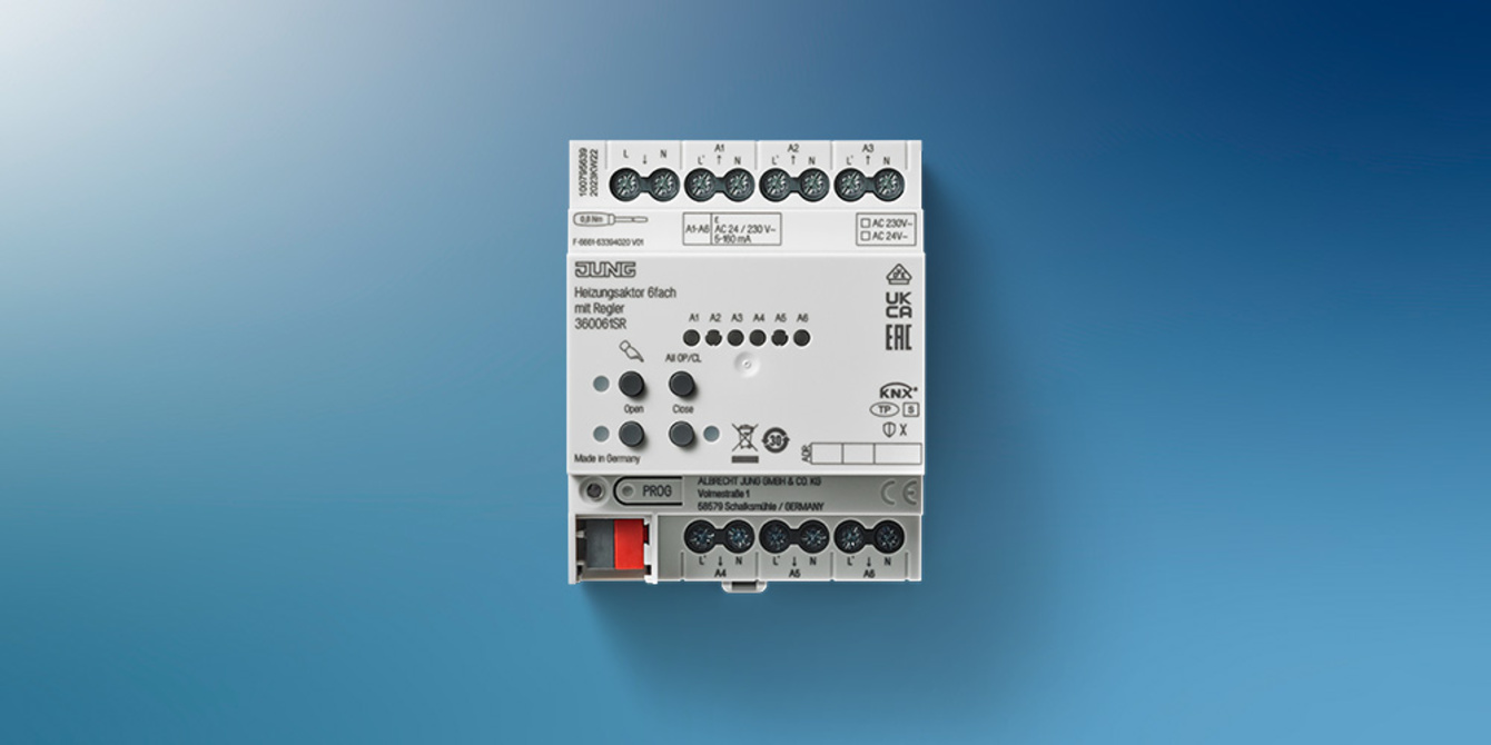 KNX Heizungsaktor 6-fach bei Ulrich Frank GmbH in Hamburg