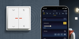 KNX RF Taster bei Ulrich Frank GmbH in Hamburg
