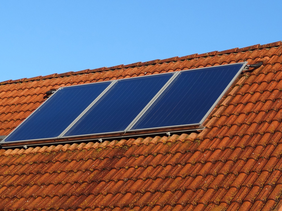 Solar Thermie bei Ulrich Frank GmbH in Hamburg